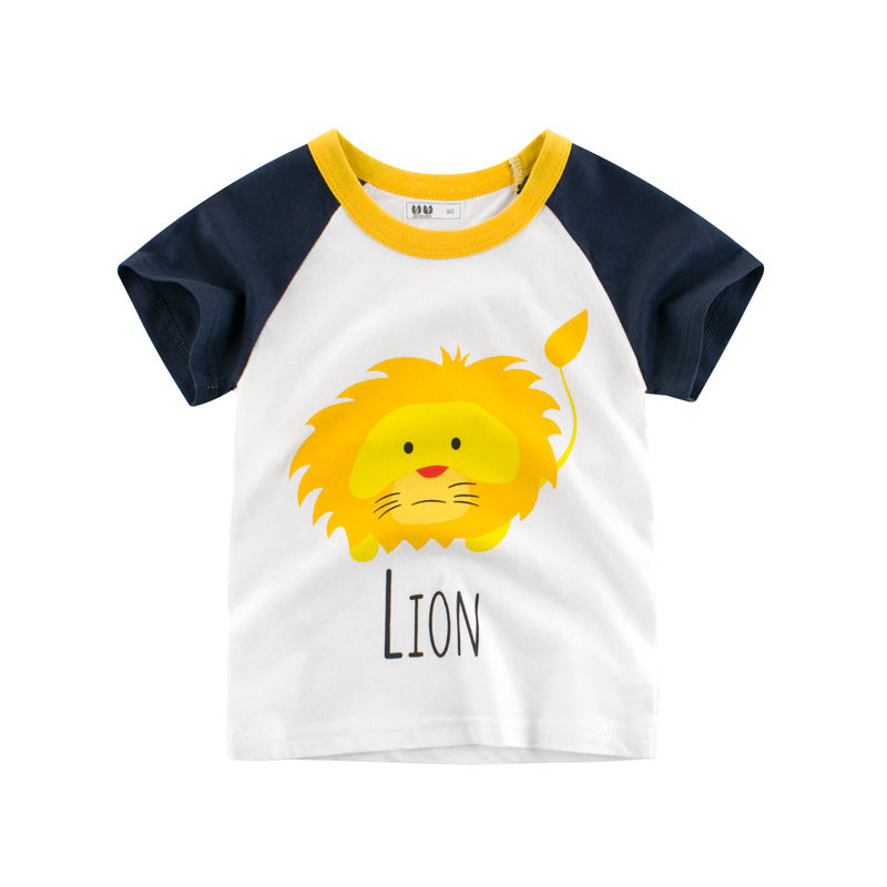 New Summer Children's Short Sleeved T Shirt