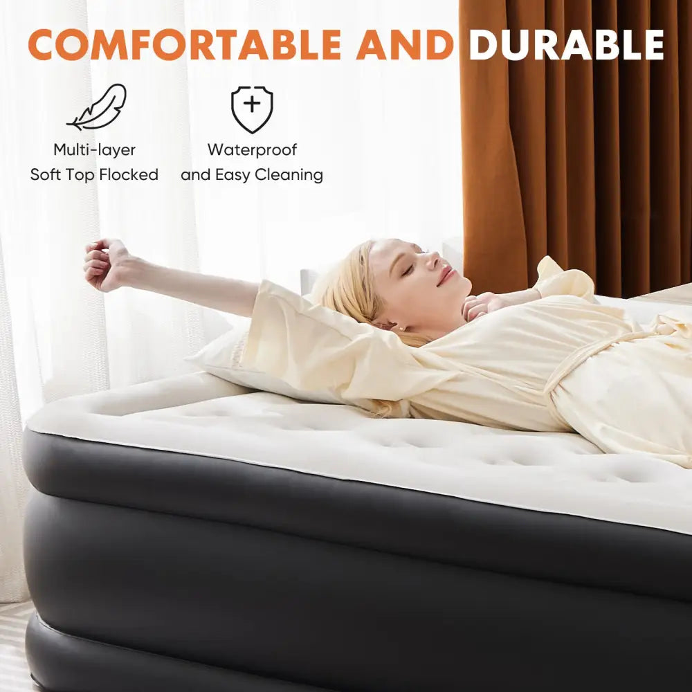 18 Inch Inflatable Mattress Air Bed - 5