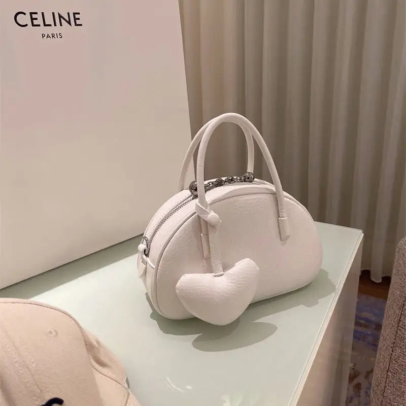 2024 Handbag For WomenLuxury Desinger Heart Crossbody Bag Solid Concise Ladies Femlae Bag Beyond Trends Hub