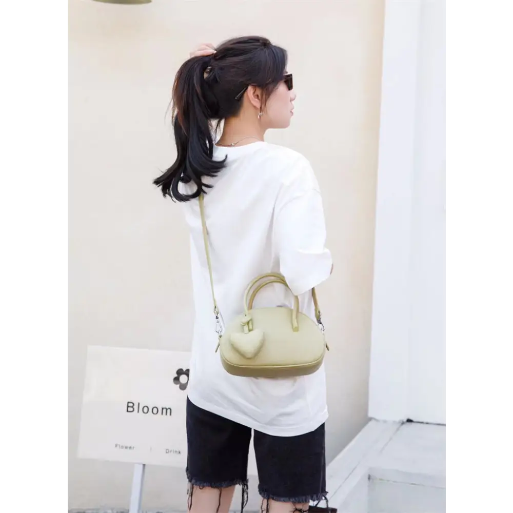 2024 Handbag For WomenLuxury Desinger Heart Crossbody Bag Solid Concise Ladies Femlae Bag Beyond Trends Hub