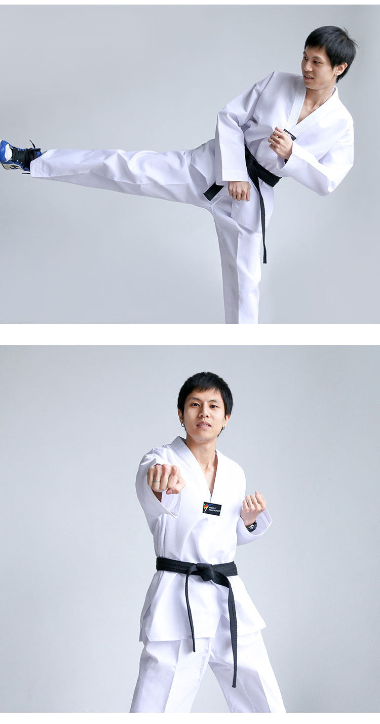 Boxing Uniform Taoist Robe Beginner Short Sleeve Training Clothes Clothing Embroidered