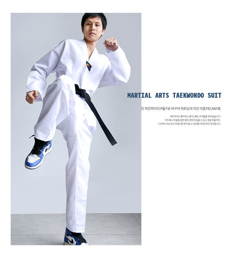 Boxing Uniform Taoist Robe Beginner Short Sleeve Training Clothes Clothing Embroidered