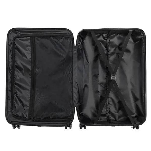 3-in-1 ABS Trolley Case 20 Inches 24 Inches 28 Inches Dark Gray - Dark gray - 5