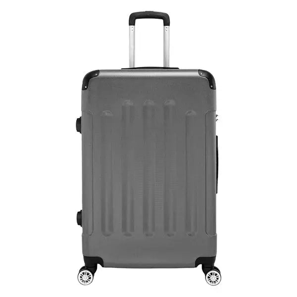 3-in-1 ABS Trolley Case 20 Inches 24 Inches 28 Inches Dark Gray - Dark gray - 5