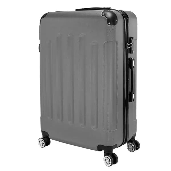 3-in-1 ABS Trolley Case 20 Inches 24 Inches 28 Inches Dark Gray - Dark gray - 5