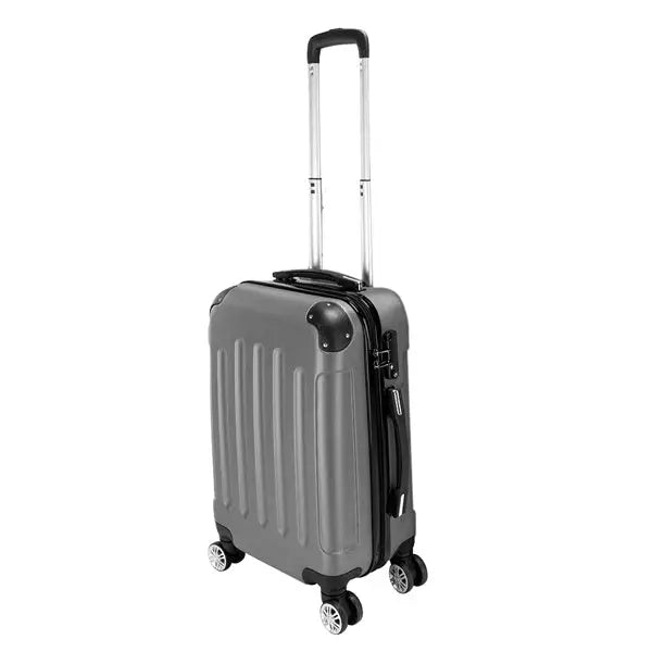 3-in-1 ABS Trolley Case 20 Inches 24 Inches 28 Inches Dark Gray - Dark gray - 5