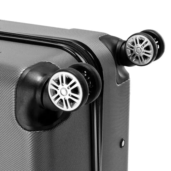3-in-1 ABS Trolley Case 20 Inches 24 Inches 28 Inches Dark Gray - Dark gray - 5
