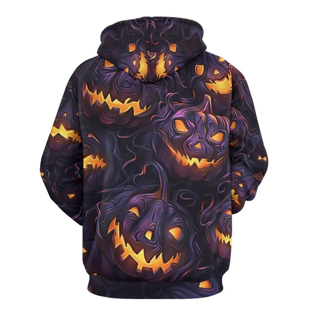 3D Digital Printing Halloween Loose Men's Hooded Sweater Beyond Trends Hub