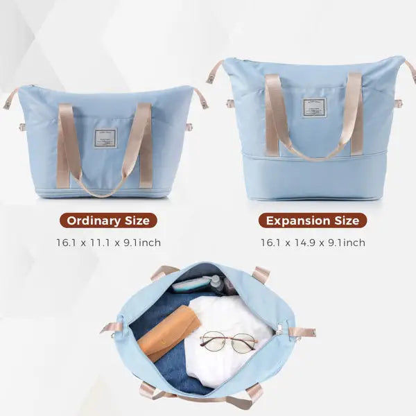 4-piece Luggage Set 20 Inches With USB Port Expandable ABS Durable Suitcase With Travel Bag Cup Holder ABS Hard Shell