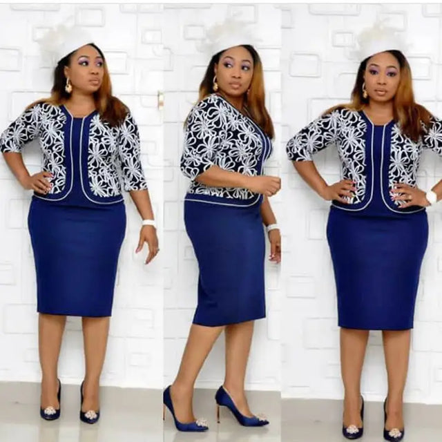 2 PC African Dress Plus Size