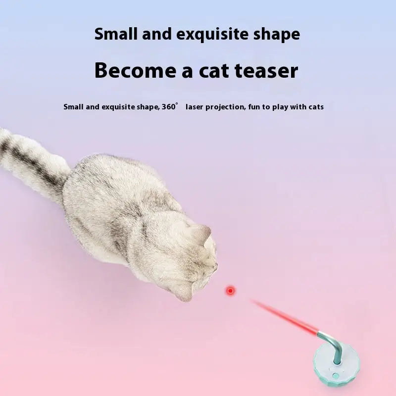 Cat Umbrella Laser Toy Interactive Kitten Automatic Pet Toy Smart Game Active For Pets Electric Intelligent USB Charging Beyond Trends Hub