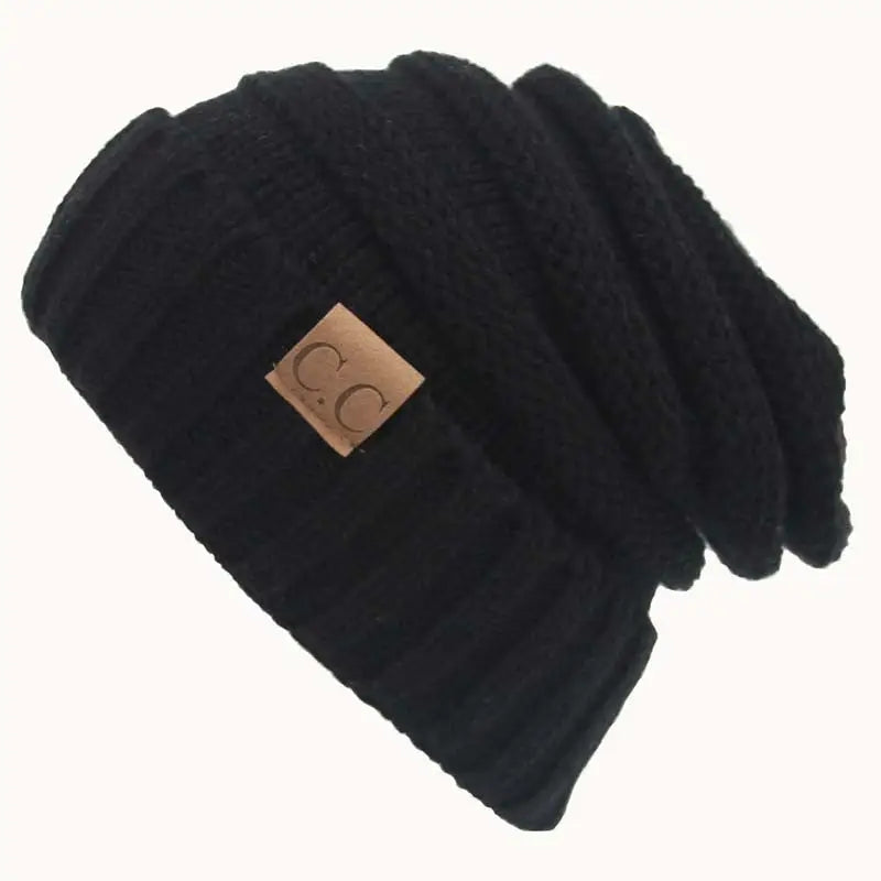 CC Beanies Winter Hats - Black