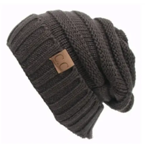 CC Beanies Winter Hats - Dark gray