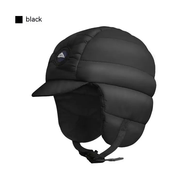 Down Plush Hat For Women Cycling Windproof Waterproof Ear Protection Warm Fashion Hats Winter Thicken Caps Beyond Trends Hub