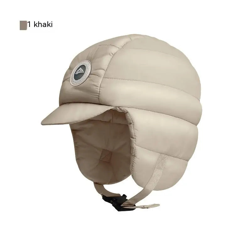 Down Plush Hat For Women Cycling Windproof Waterproof Ear Protection Warm Fashion Hats Winter Thicken Caps Beyond Trends Hub