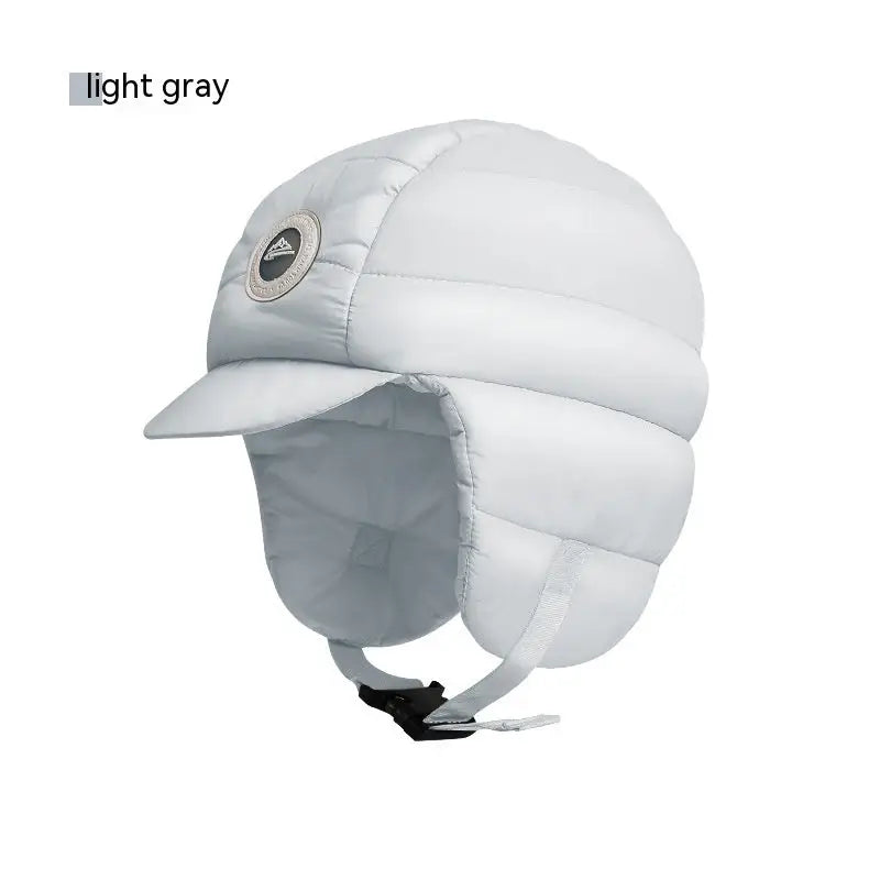 Down Plush Hat For Women Cycling Windproof Waterproof Ear Protection Warm Fashion Hats Winter Thicken Caps Beyond Trends Hub