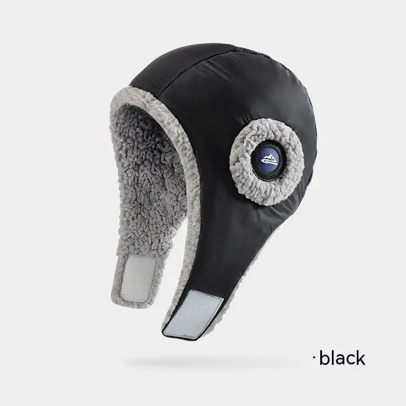 Down Plush Hat For Women Cycling Windproof Waterproof Ear Protection Warm Fashion Hats Winter Thicken Caps Beyond Trends Hub