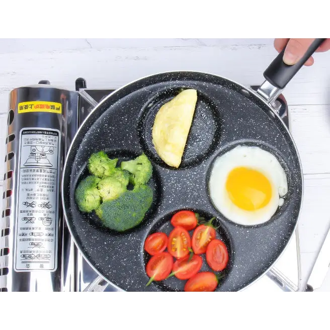Egg Frying Pan Nonstick Pancake Pans 4-Cups Cookware Pancake Pan Egg Pan Suitable For Gas Stove Beyond Trends Hub