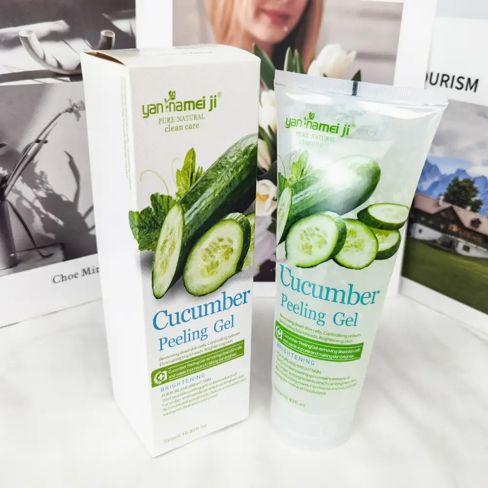 Exfoliating Gel Facial Body Scrub Cream - Cucumber