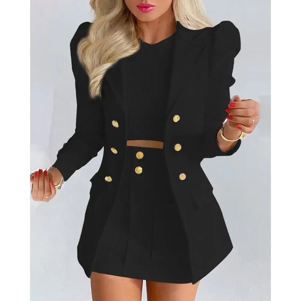 Fashion Solid Color Casual Suits Women's Beyond Trends Hub