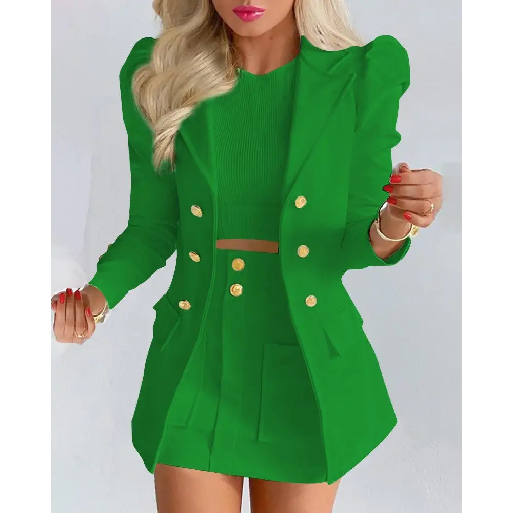 Fashion Solid Color Casual Suits Women's Beyond Trends Hub