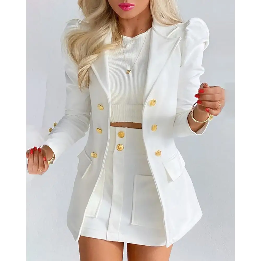 Fashion Solid Color Casual Suits Women's Beyond Trends Hub
