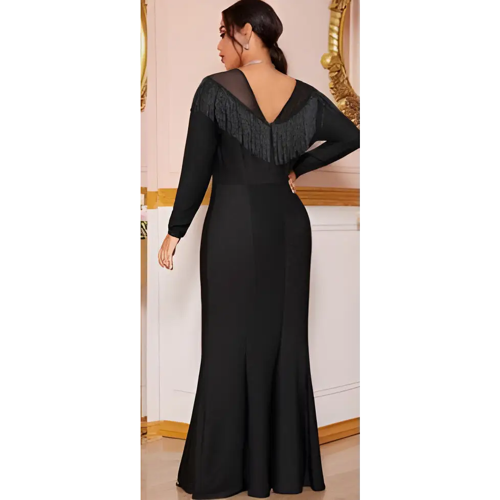 Fat Women Plus Size Evening Party Prom Long Dress Dresses