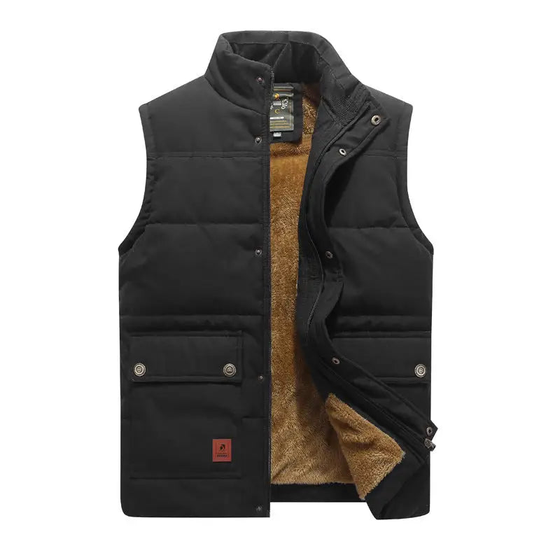 Large Size Vest Men Plus Velvet Thick Cotton Vest Beyond Trends Hub