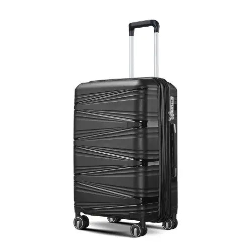 Luggage 4 Piece Sets Hard Shell Lightweight TSA Lock Carry On Expandable Suitcase With Spinner Wheels Travel Set