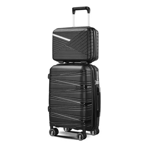 Luggage 4 Piece Sets Hard Shell Lightweight TSA Lock Carry On Expandable Suitcase With Spinner Wheels Travel Set