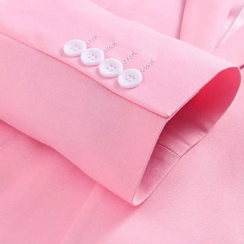 Men 2 Pieces Slim Fit Casual Tuxedo Suit Male Suits Set - Beyond Trends Hub