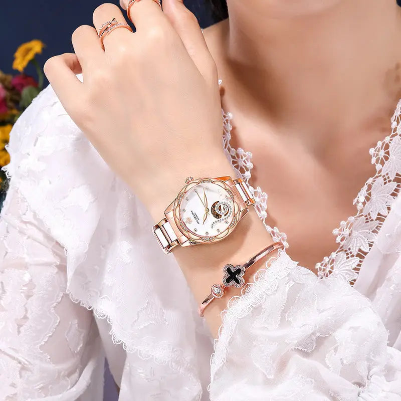 New Designer Mechanical Watches Women Luxury Top Brand Ceramic - Watches