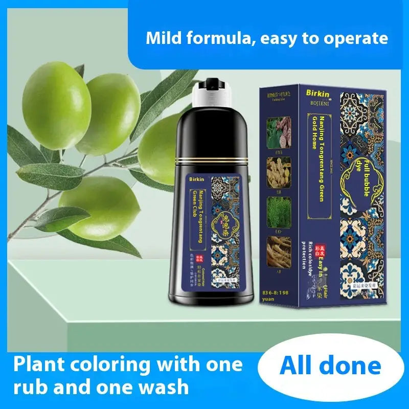 Plants Do Not Hurt Scalp Hair Dye