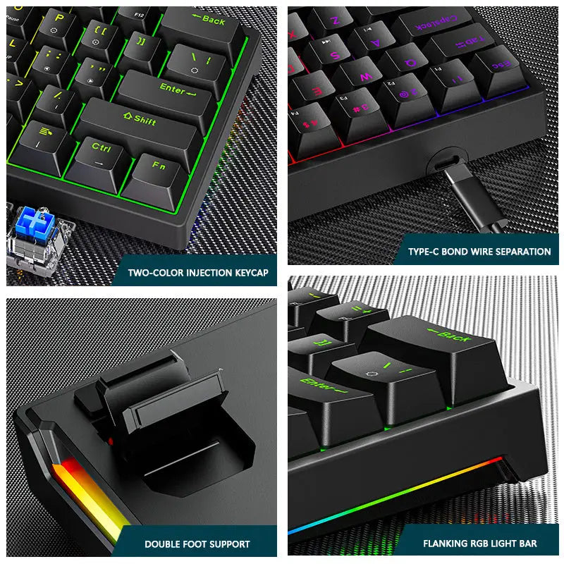 Plastic mechanical keyboard for games - Beyond Trends Hub