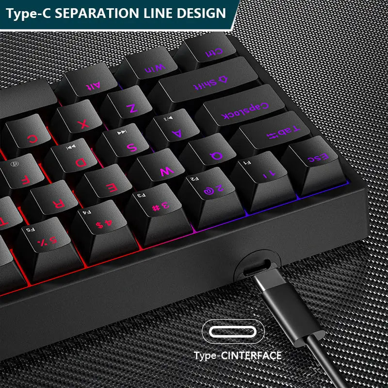 Plastic mechanical keyboard for games - Beyond Trends Hub