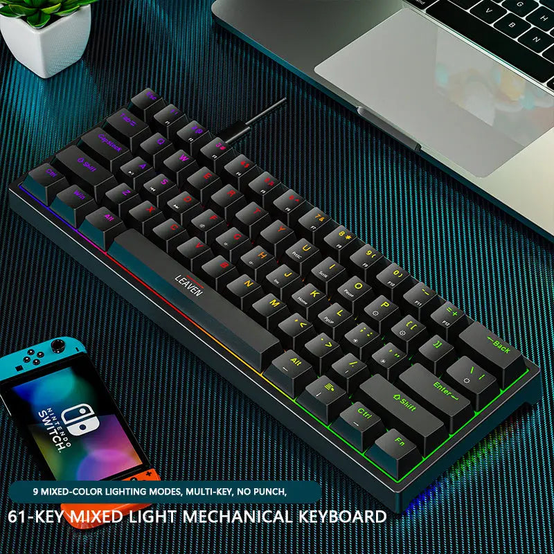 Plastic mechanical keyboard for games - Beyond Trends Hub