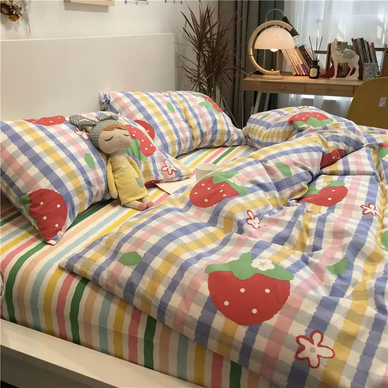 Three-Piece Set Of Single Bed Sheets In Student Dormitory - Beyond Trends Hub