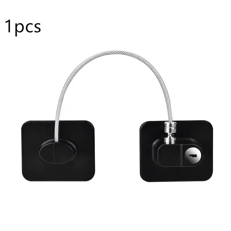 Window Security Chain Lock Window Cable Lock Restrictor Multifunctional Window Lock Door Security Guard for Baby Safety 1Pcs - Beyond Trends Hub