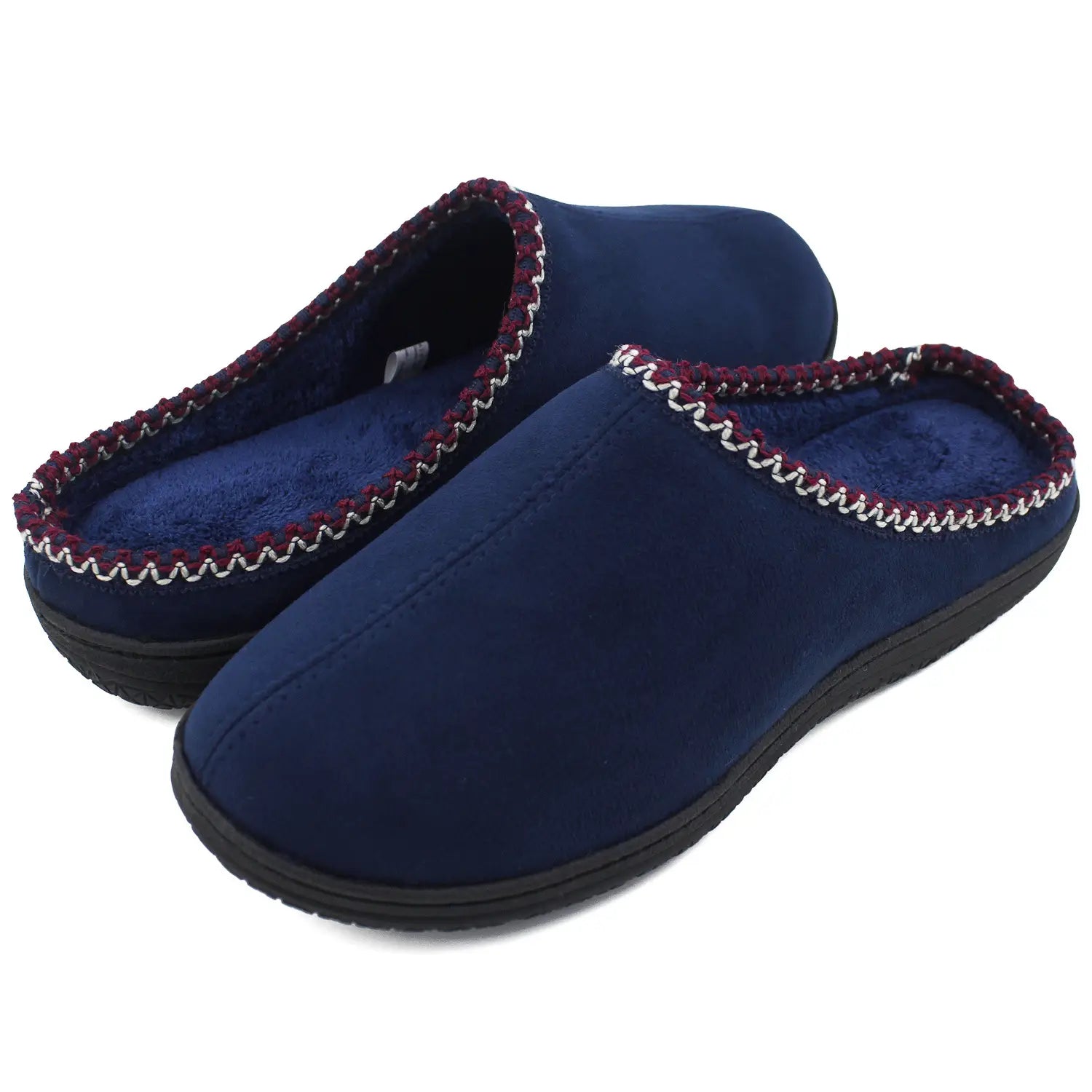 Plus Size Home Men’s Upper Coral Fleece Slippers