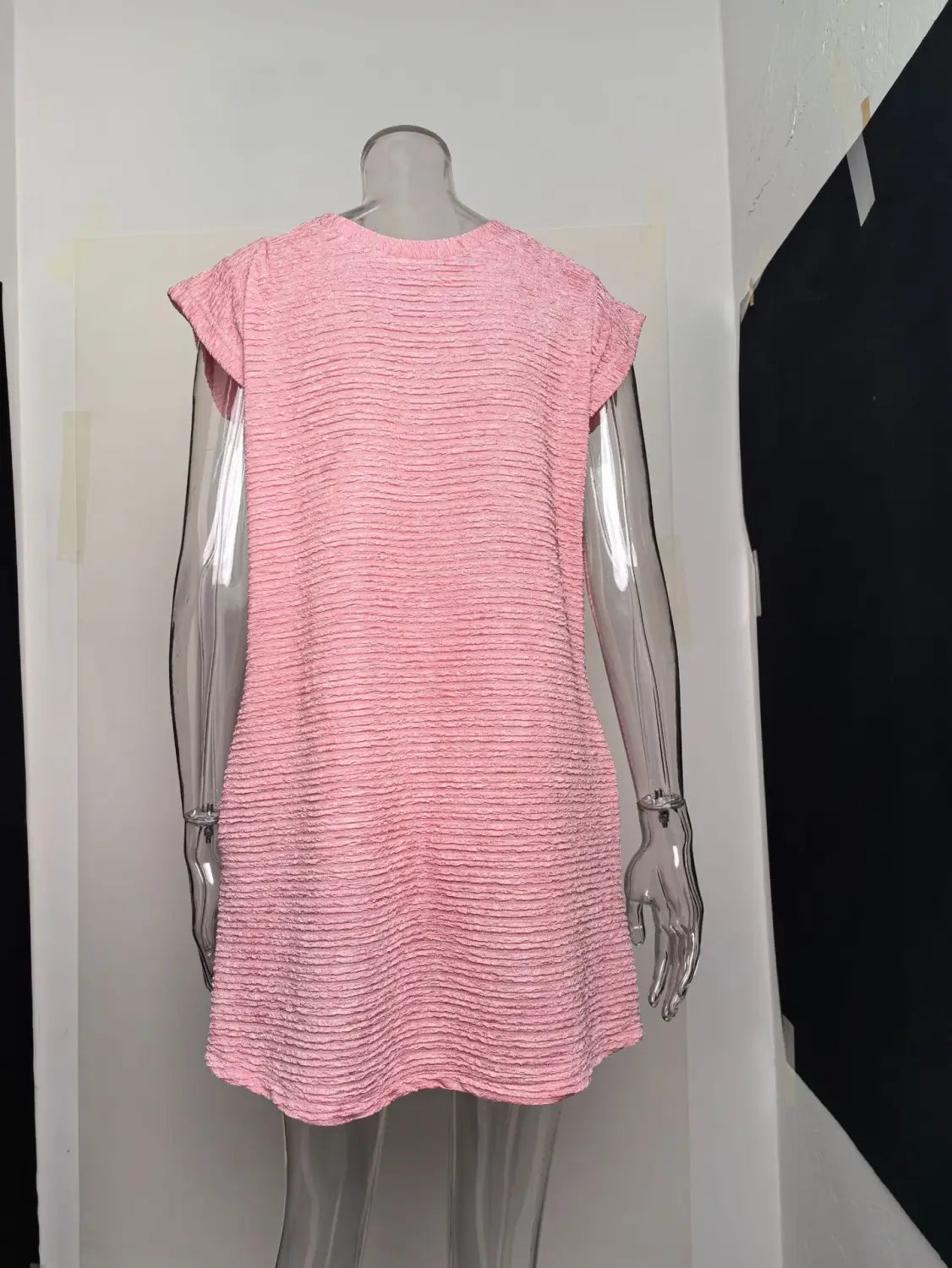 Women’s Solid Color Loose Sleeveless Dress