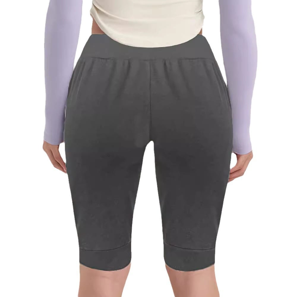 Women’s Yoga Straight Sports Pocket Cropped Pants
