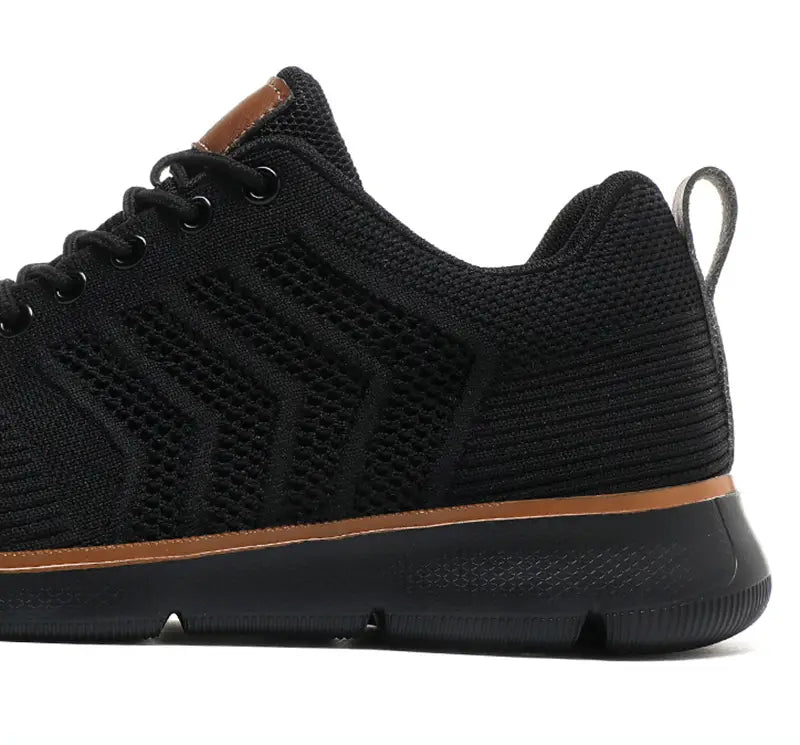 Fashion Lace-up Mesh Sneakers Casual Flying Woven Walking Sports Shoes For Men
