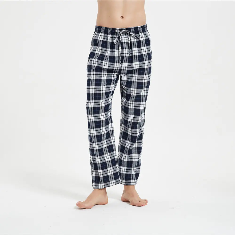 Men’s Plus Size Fleece Cotton Thickened Trousers