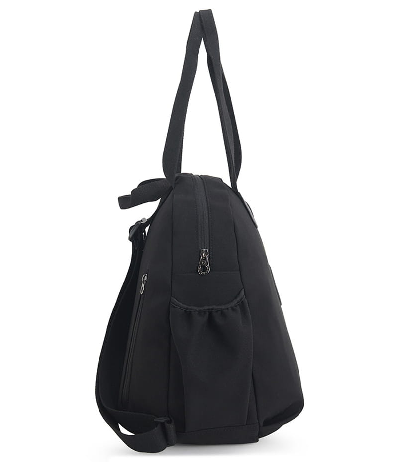 Black Round Bags Women Fashion Large Capacity Multifunctional Backpack Shoulder Bag Handbag