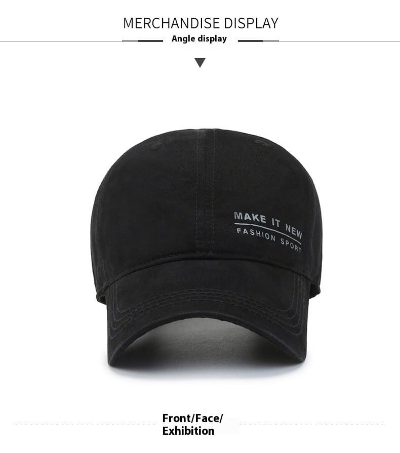 Fashion Letter Printing Baseball Cap Outdoor Casual Sunshade