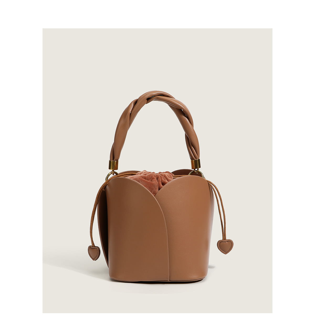 Style Fashion Women Bag In Handbags Genuine Leather Tote Sling Shoulder Ladies Handbag Luxury Flowers Design Bucket Bags