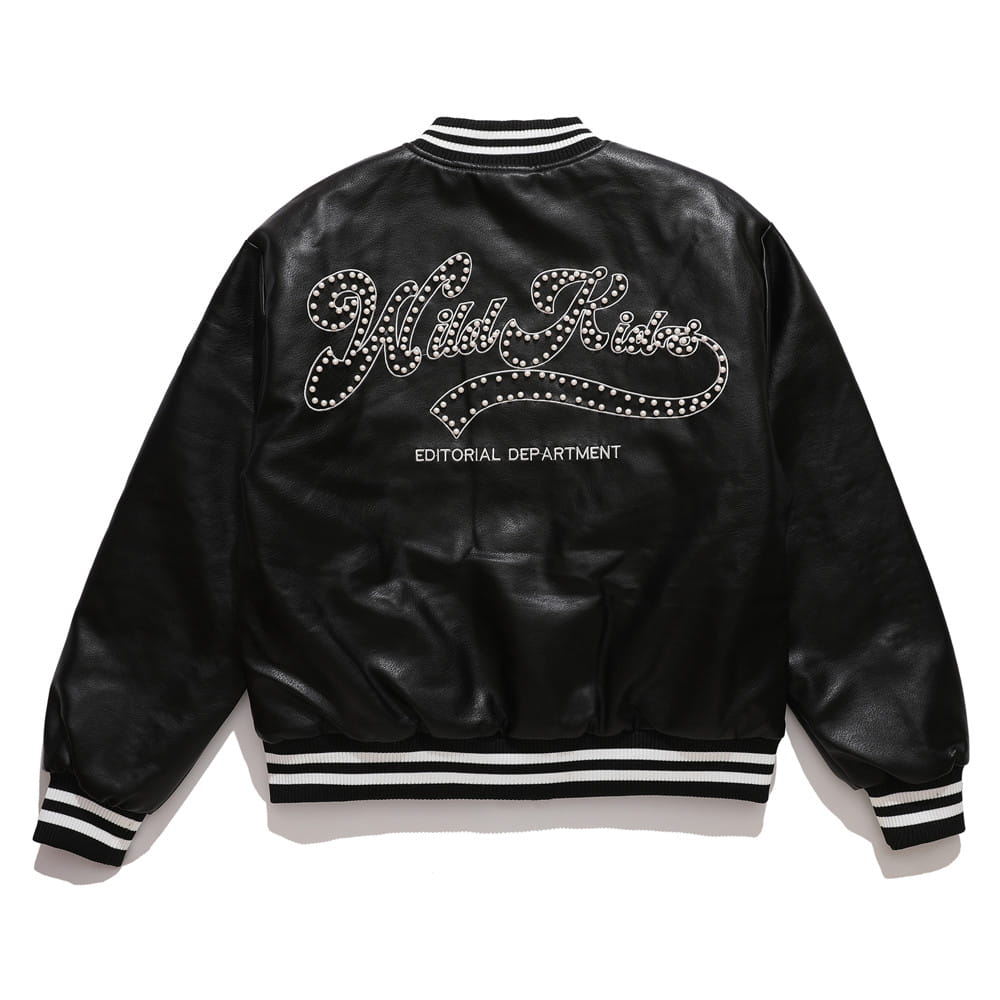 PU Leather Jacket Men’s And Women’s Fashion Autumn And Winter Tops Baseball Uniforms