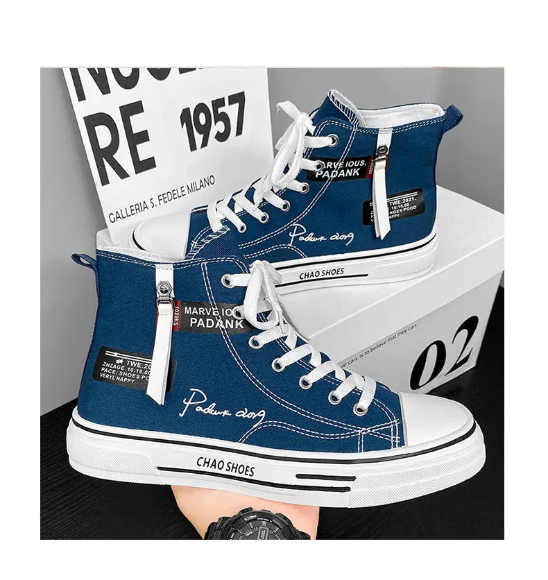 High top board shoes