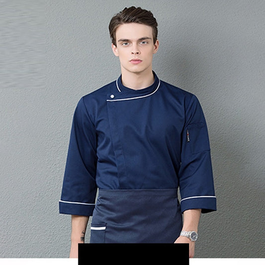 Men's And Women's Hotel Kitchen Catering Bakery Chef's Work Clothes