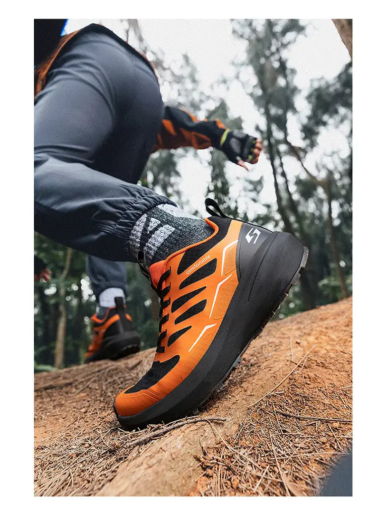 Men’s Breathable And Non Slip Outdoor Travel Hiking Shoes